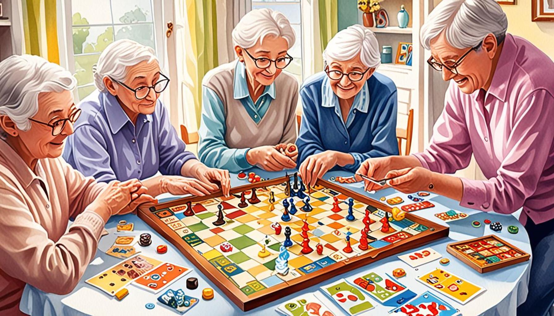 The use of board games for strengthening memory in the elderly